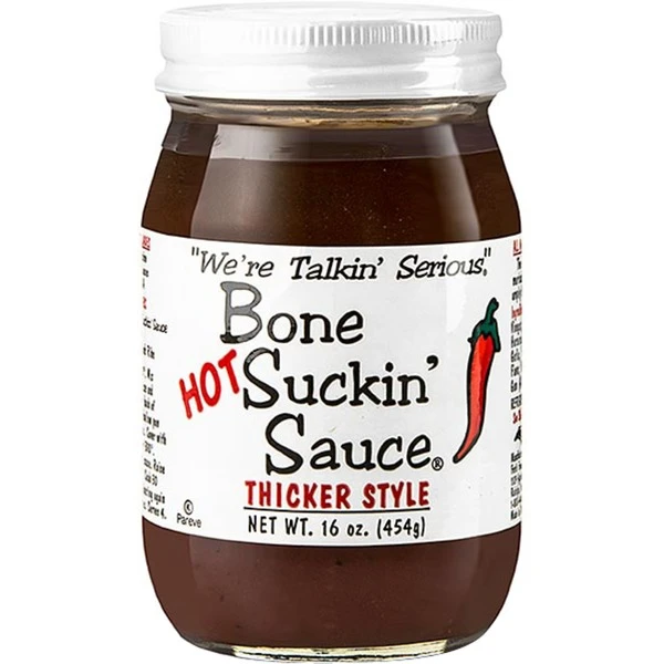 Bone Suckin' Sauce Hot Thicker Style 3 Bone Suckin' Sauce Hot Thicker Style