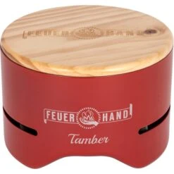 Feuerhand Tisch-Holzkohlegrill Tamber, Ruby Red -Grill Förderung Feuerhand Tisch Holzkohlegrill Tamber Ruby Red@@1855413 1