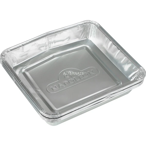 Napoleon Alu-Fettauffangschalen 16,5cm X 16cm Für TravelQ-Serie, Tropfschale