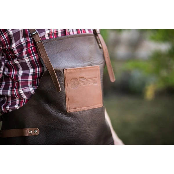 Petromax Büffelleder-Schürze Mit Nackenschlaufe 9 Petromax Büffelleder-Schürze Mit Nackenschlaufe – Bild 7