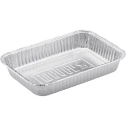 Weber Alu-Tropf­scha­len 6415, Klein, 10 Stück, Tropfschale