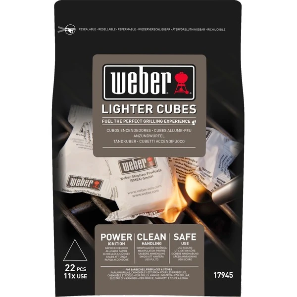 Weber Anzündwürfel 17945 3 Weber Anzündwürfel 17945